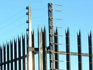 electric palisade fence